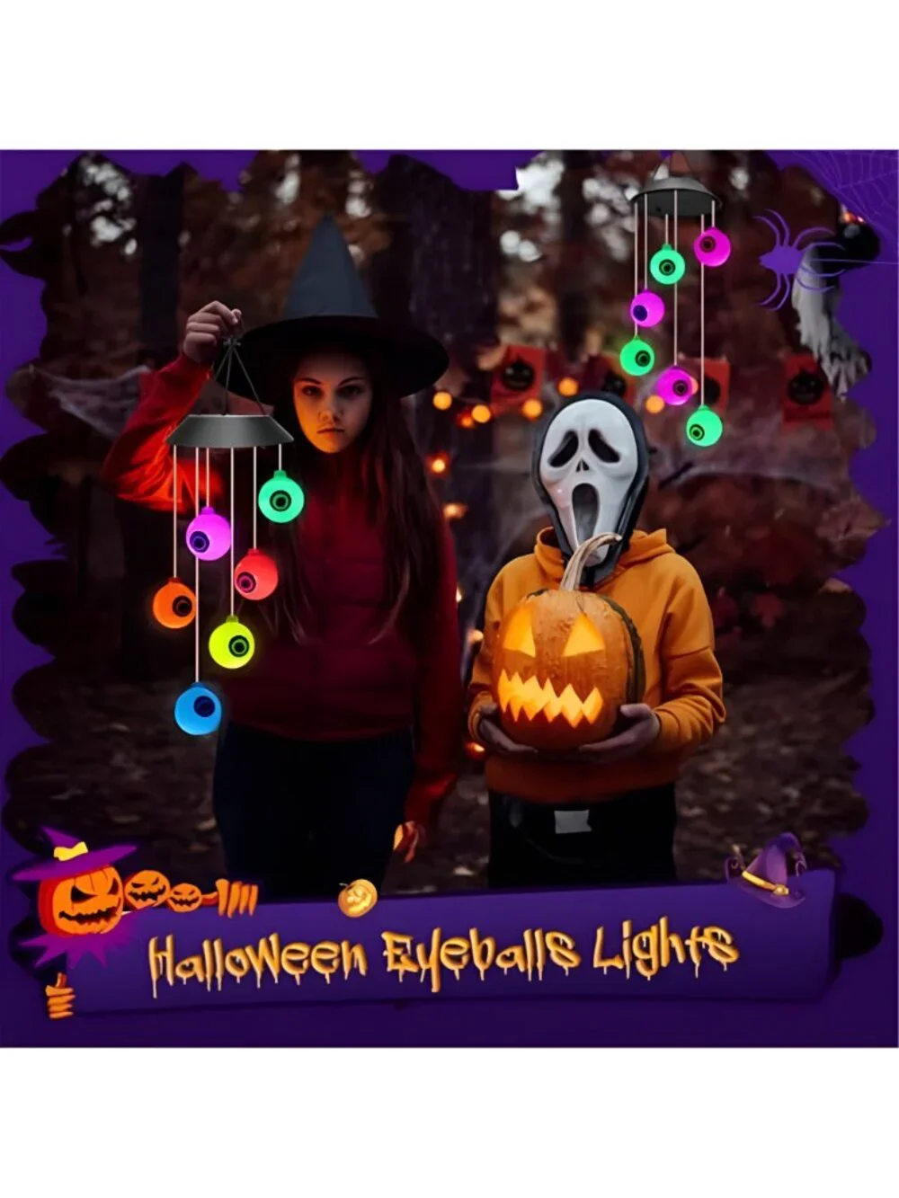 Halloween Decorations Outside Solar Outdoor Lights